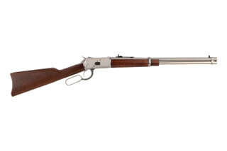 Rossi M92 357 Magnum Carbine Lever Action Rifle with 20-in barrel, is lightweight firearm.